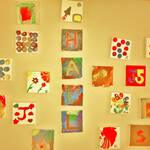 Canvas wall created by our family and friends