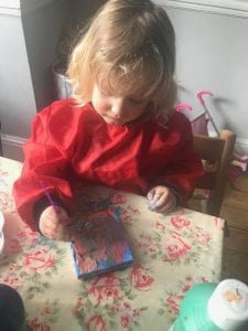 Canvas Painting with Toddlers