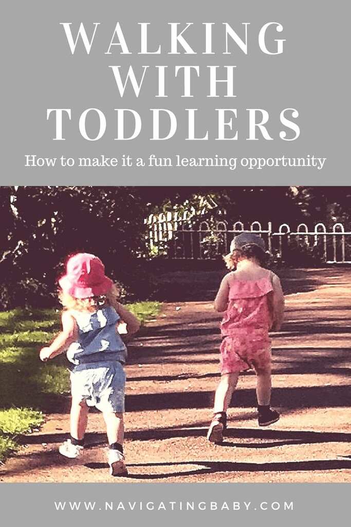 making walking with toddlers fun