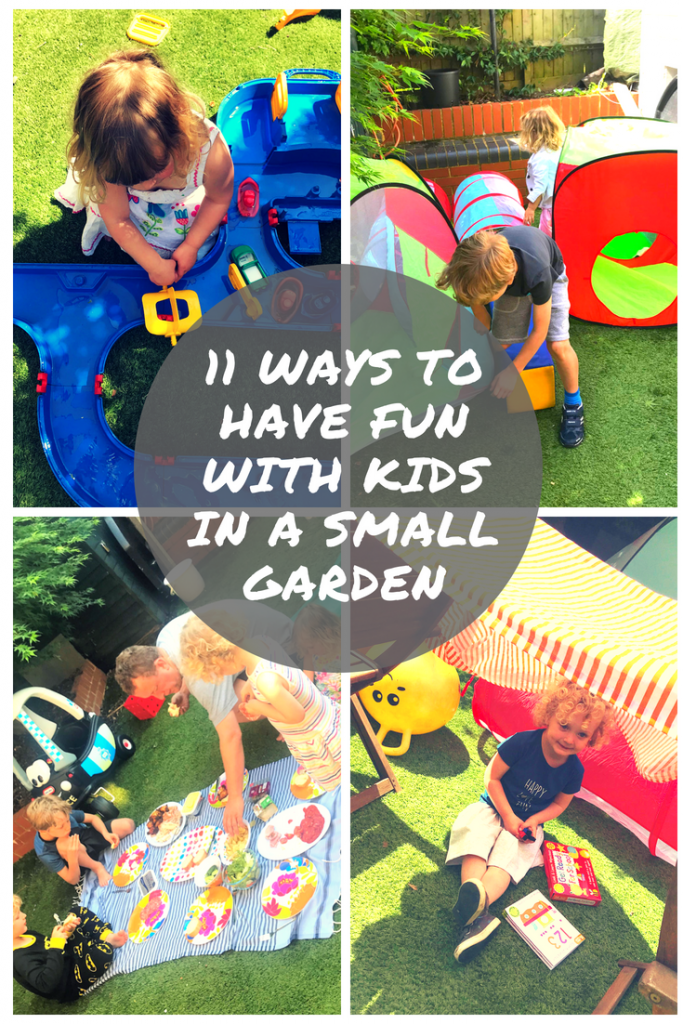 ways to make a small garden fun for kids