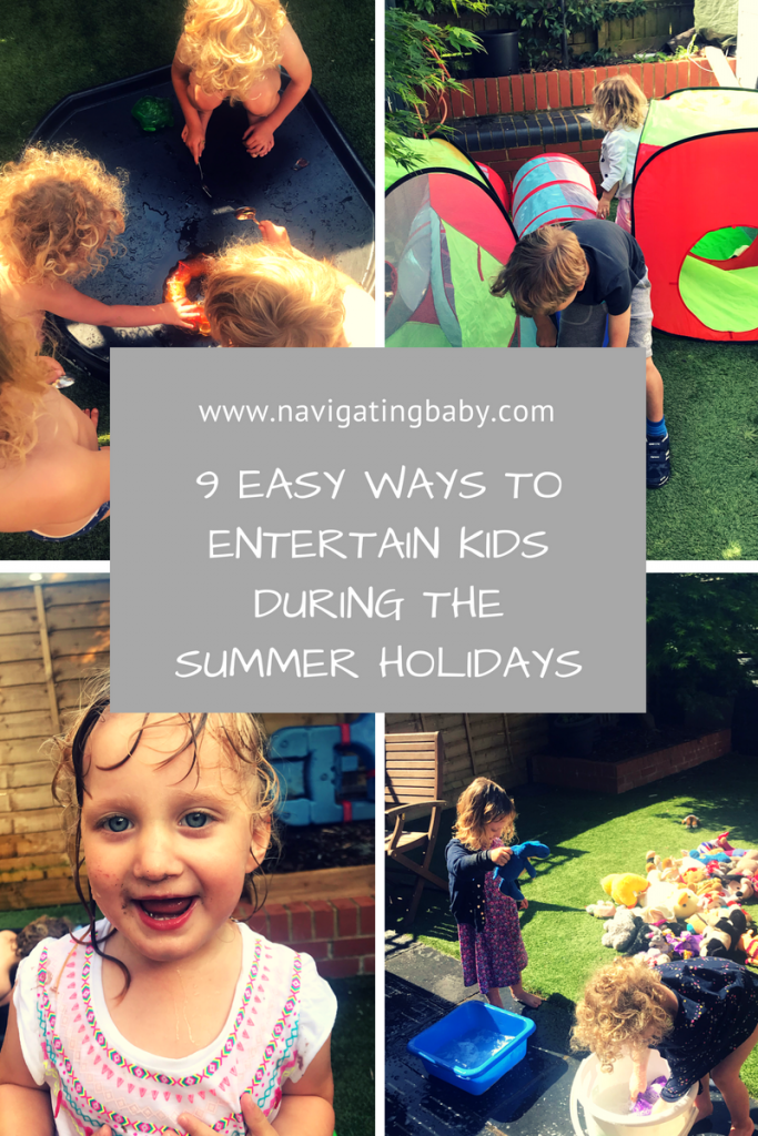 9 easy ways to entertain kids during the summer holidays