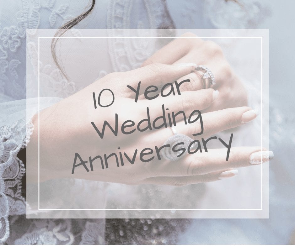 10 year wedding anniversary