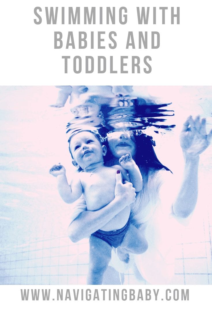 swimming with babies and toddlers