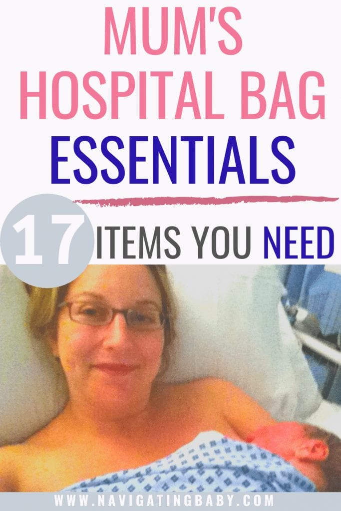 17 mum's hospital bag essentials