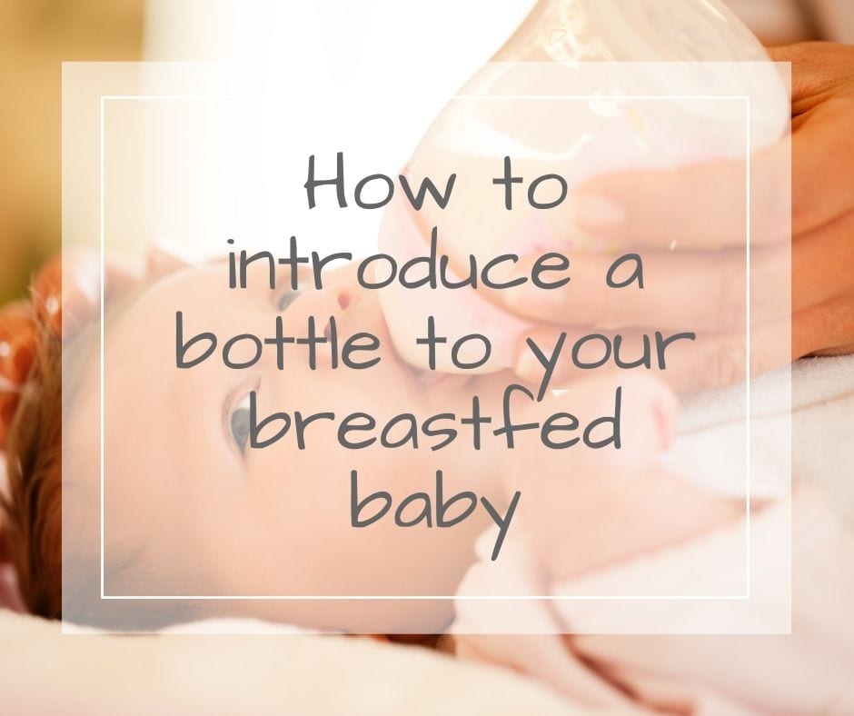 how to introduce a bottle