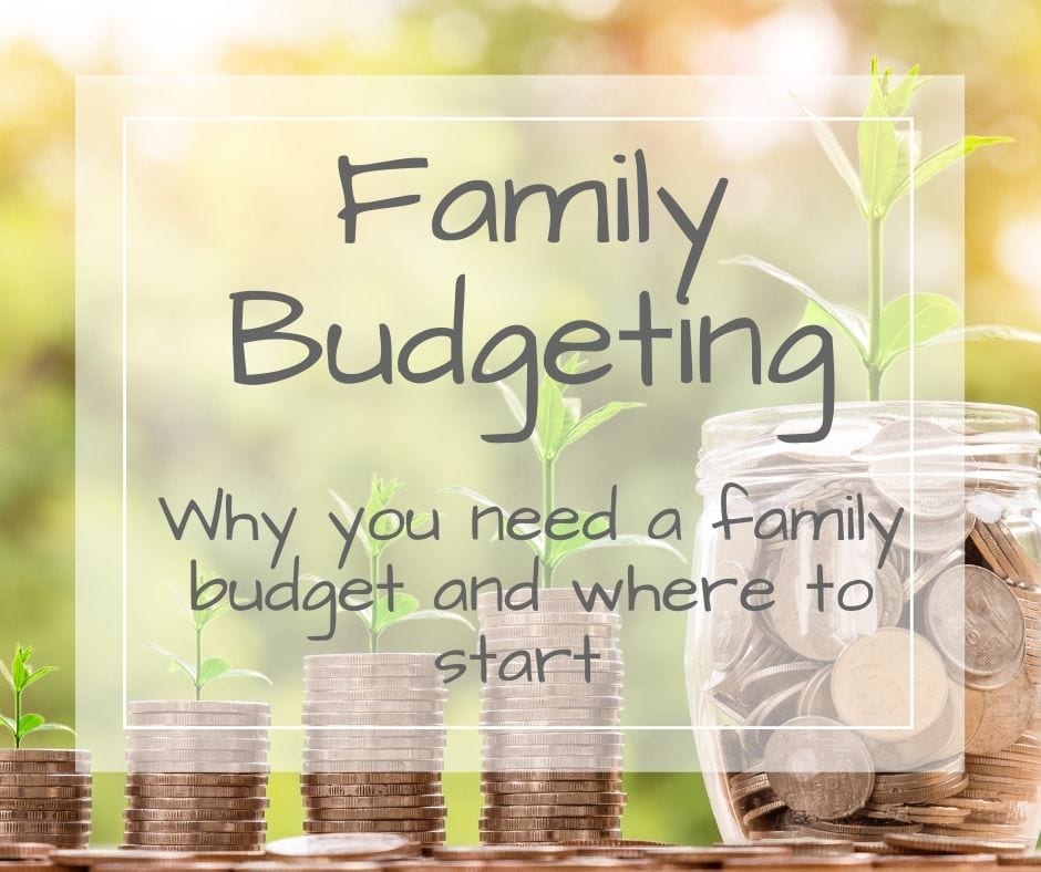 why you need a family budget
