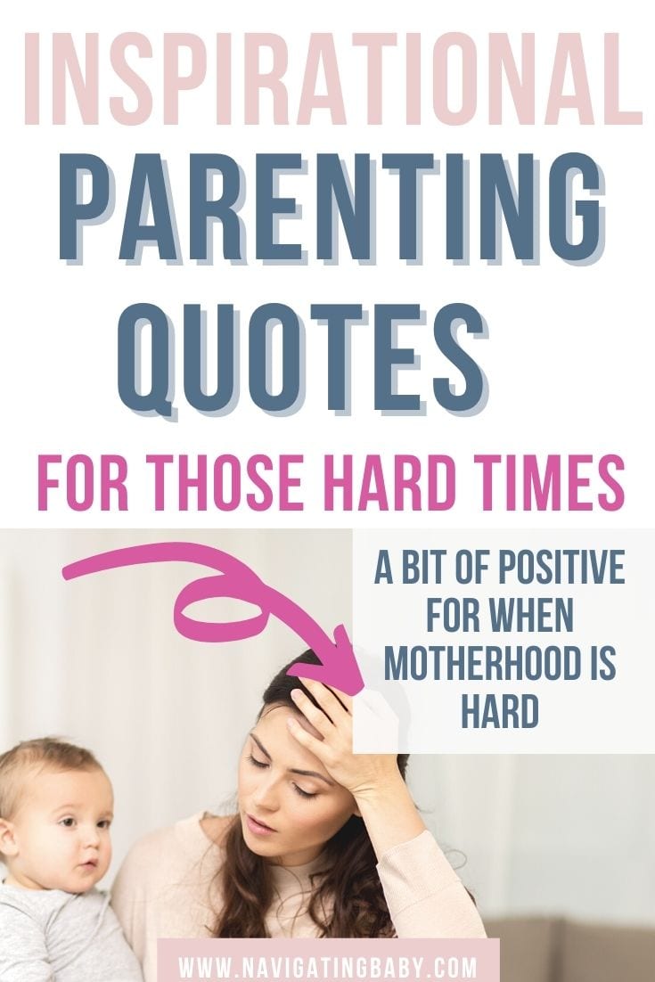 inspirational parenting quotes for hard times