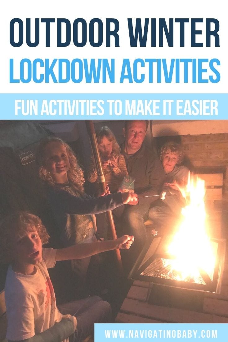Winter lockdown activities outdoors