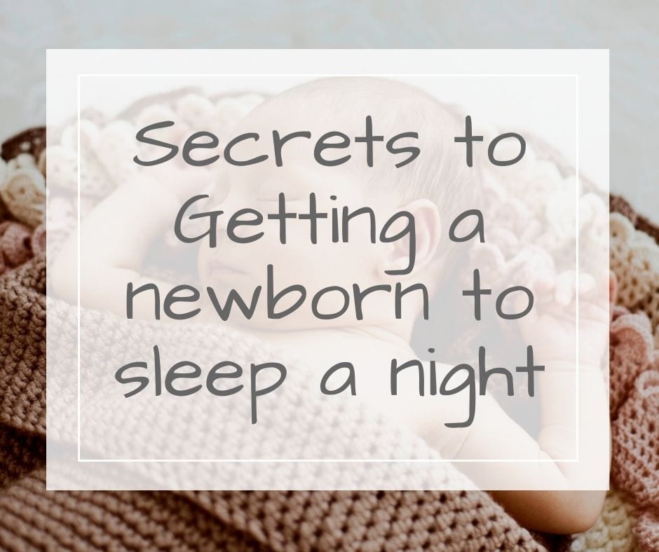 newborn to sleep at night