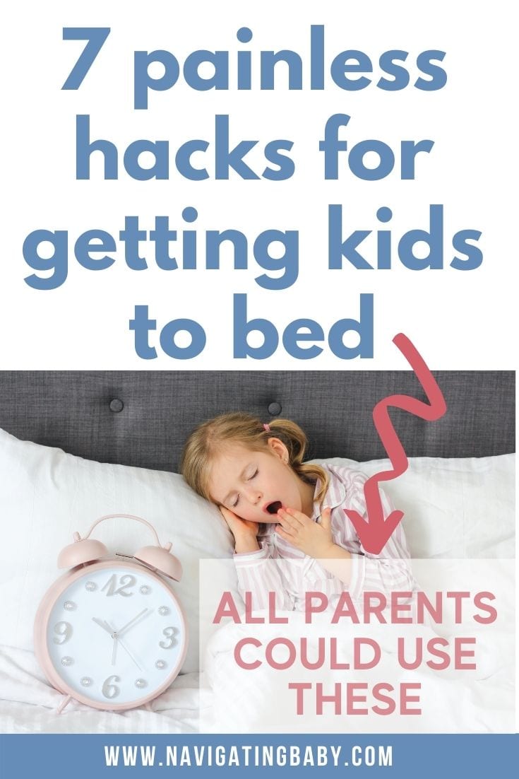Hacks for getting kids to bed