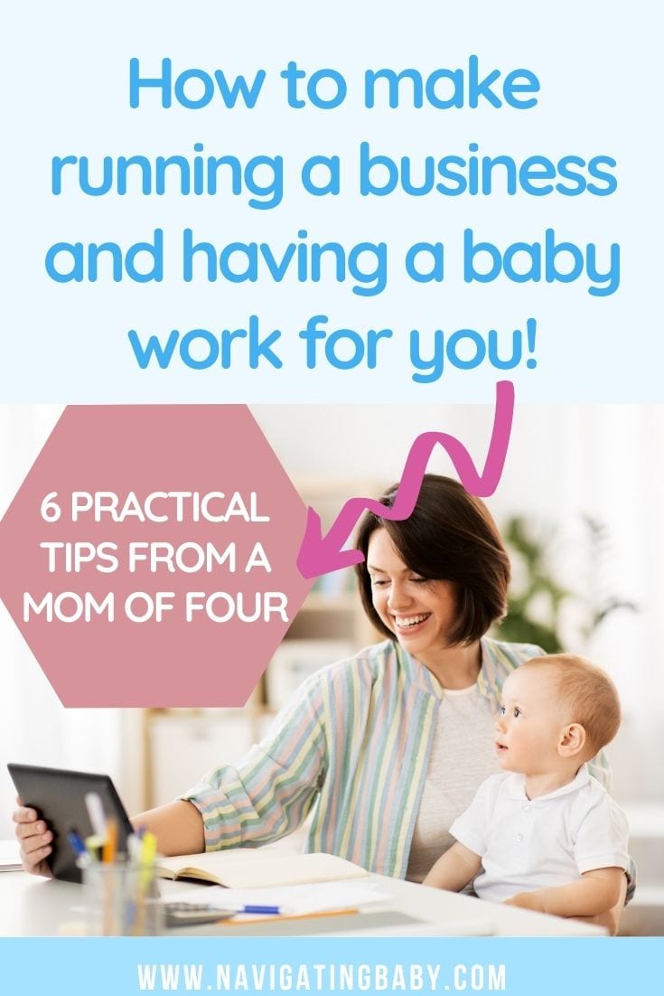 Running a business and having a baby