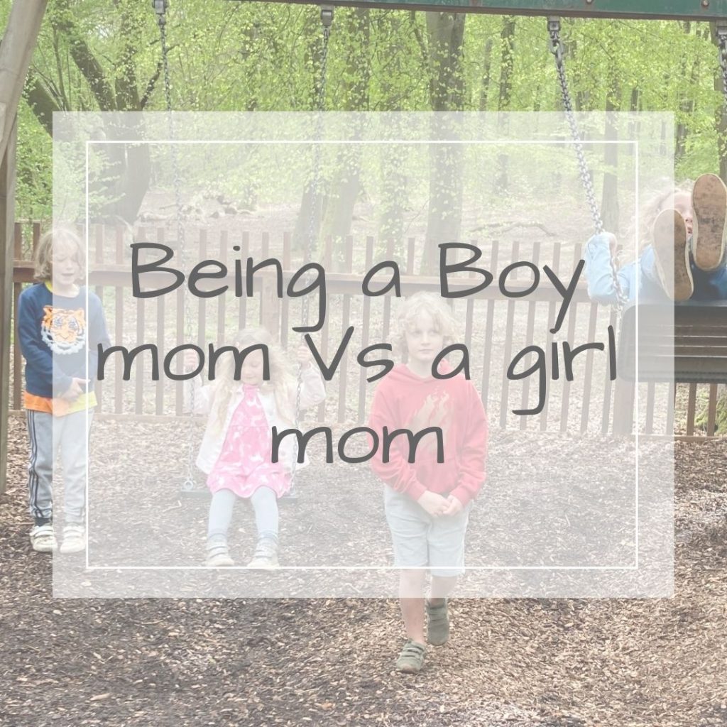 being a boy mom vs a girl mum
