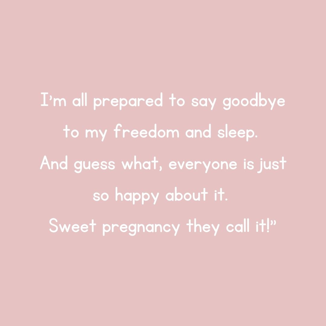pregnancy announcement captions