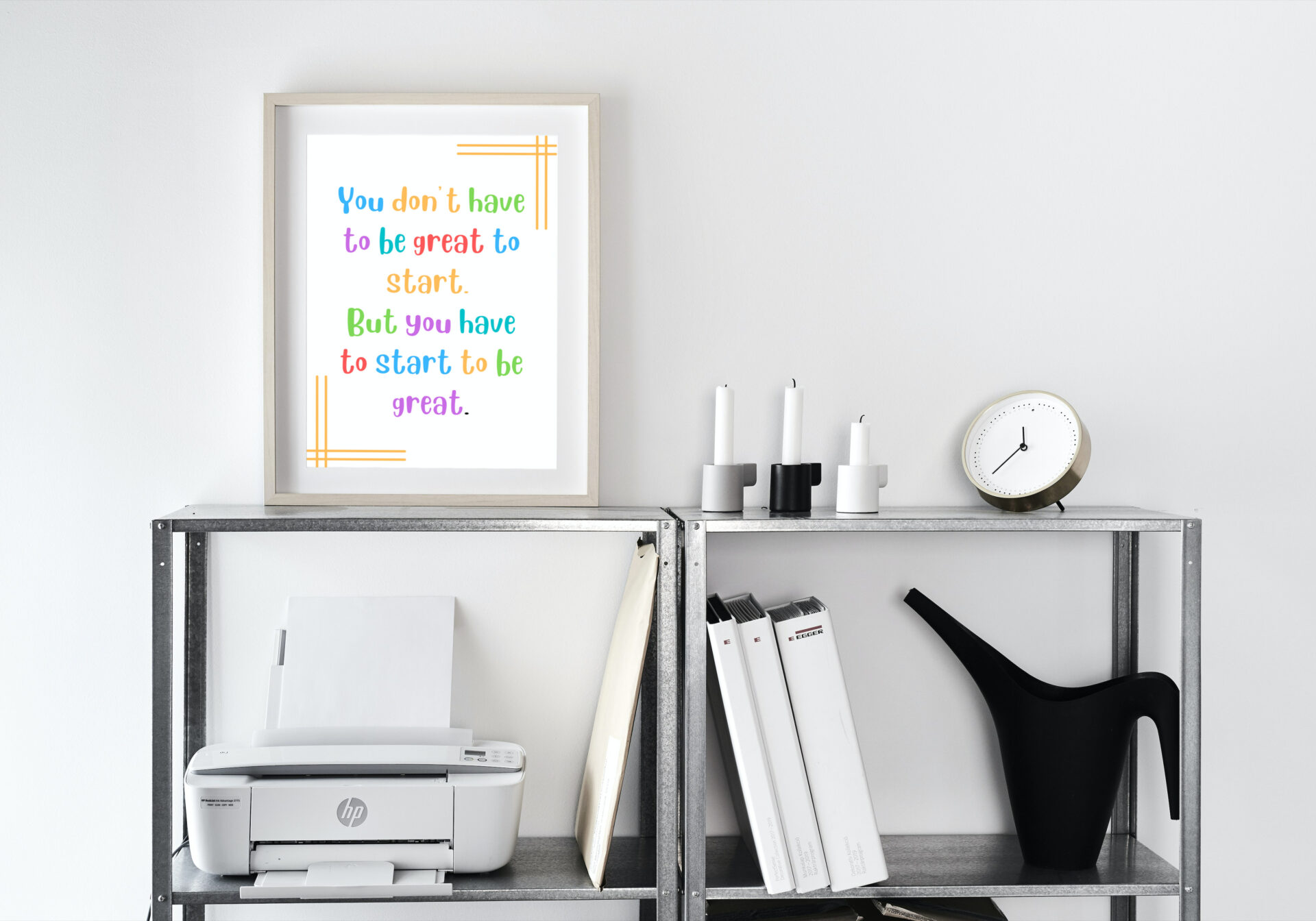 motivational study quotes prints
