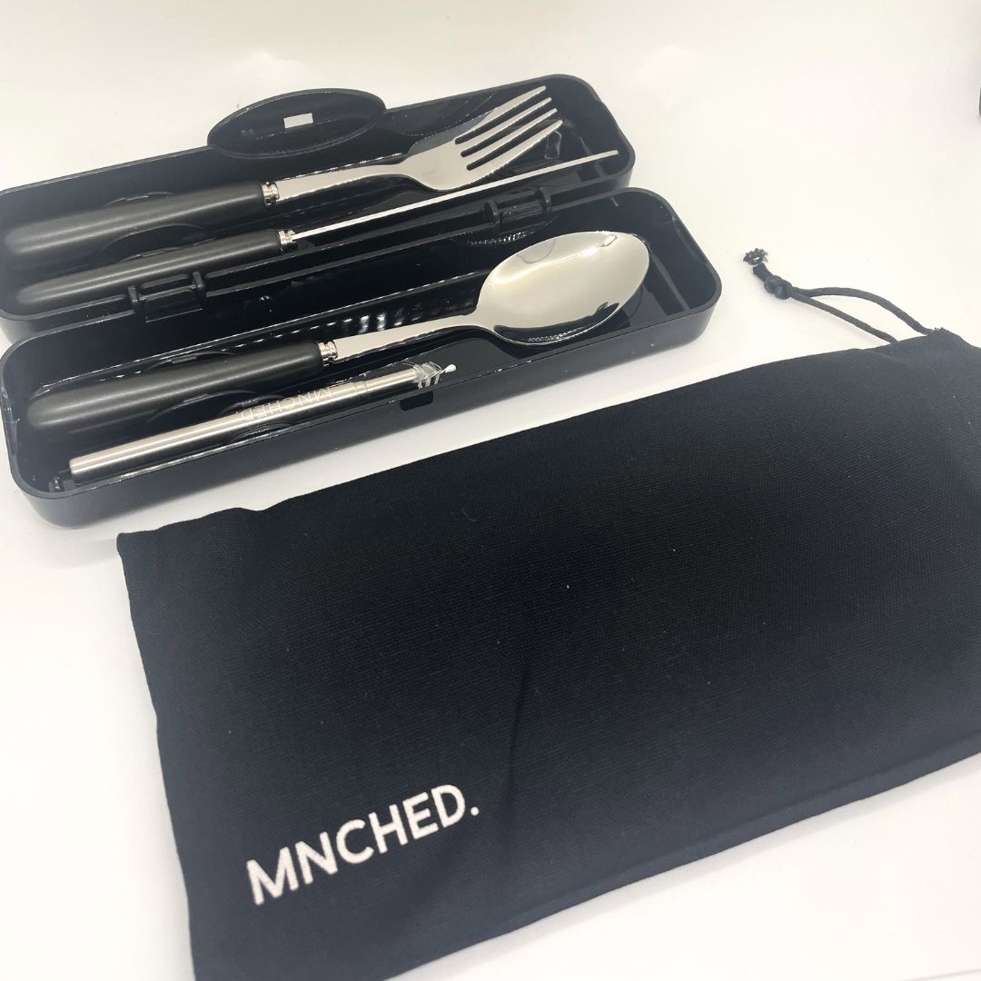 MNCHED Cutlery and Straw set