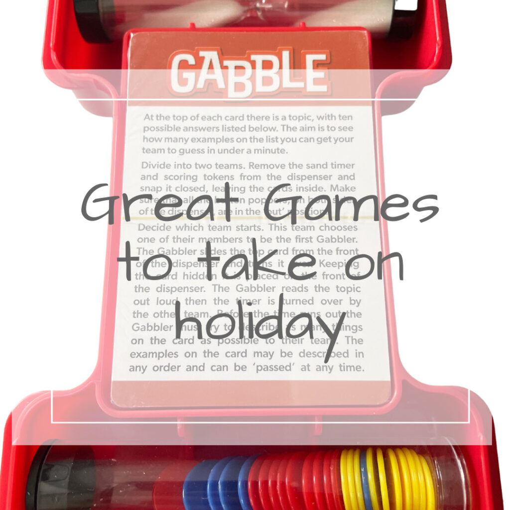 Great games to take on holiday Travel games suggestions