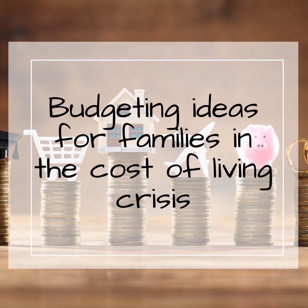 Budgeting for the cost of living crisis